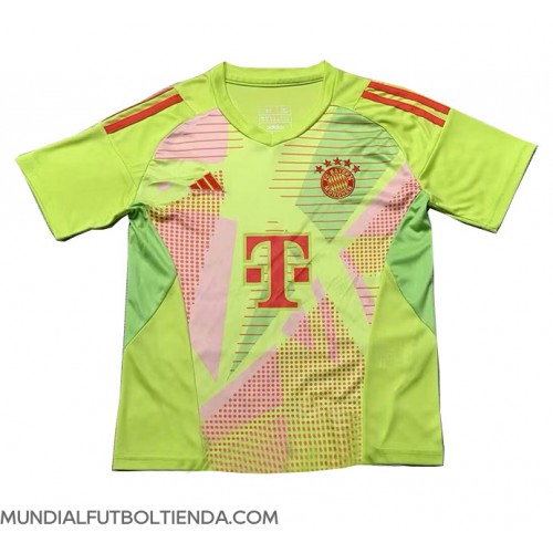 Camiseta Bayern Munich Portero Primera Equipación Replica 2024-25 mangas cortas